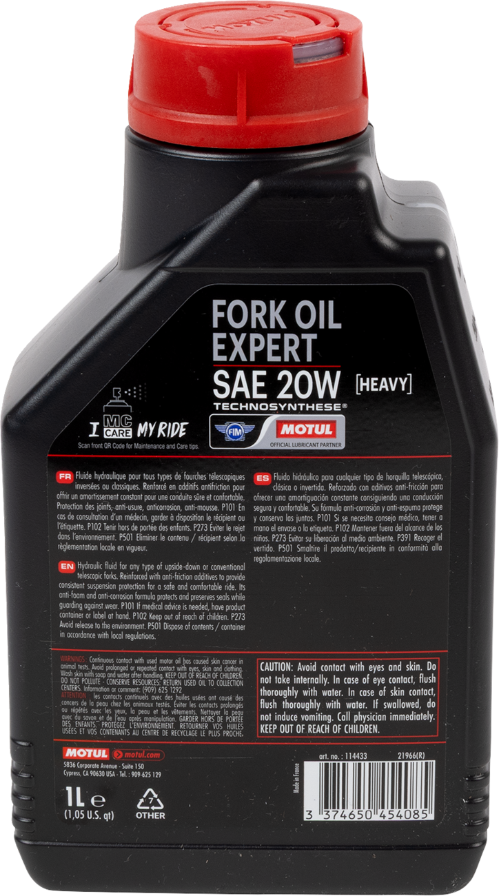 MOTUL Heavy Expert Fork Oil - 20W 114433
