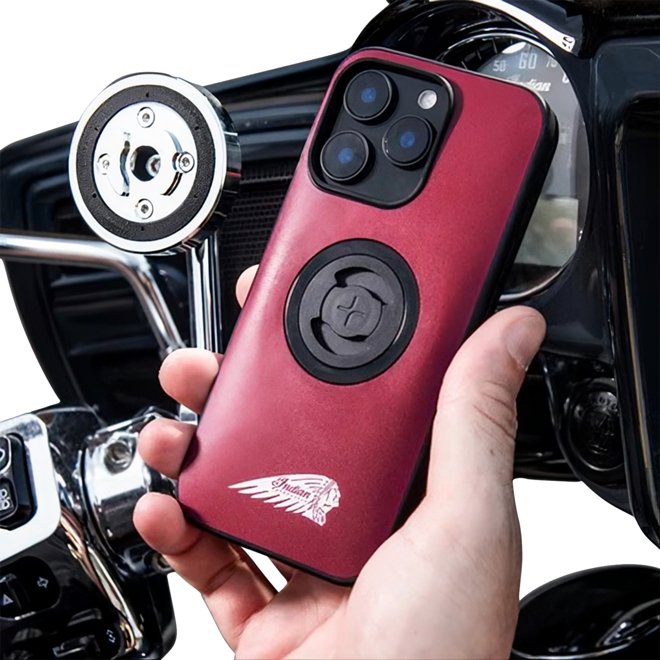 SP CONNECT Indian Phone Case - iPhone 16 Pro - Red 50801