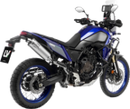 LEOVINCE LV One Evo Slip-On Muffler - Stainless Steel - High Mount - Yamaha Tenere 700 14465EU: