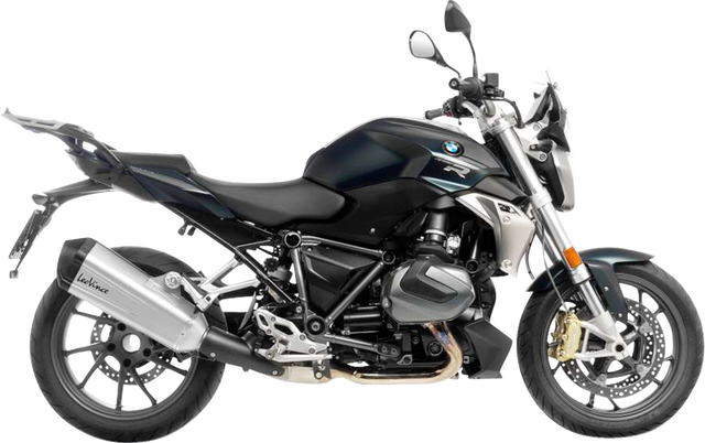 LeoVince LV-12 R Slip-On Muffler - Stainless Steel - R 1250 R/RS 15313U - BMW R1250R/RS 2019-2024