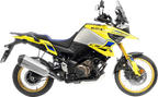 LEOVINCE LV-12 R Slip-On Muffler - Stainless Steel - V-Strom 1050 15315U