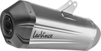 LEOVINCE LV-12 R Slip-On Muffler - Stainless Steel - V-Strom 1050 15315U