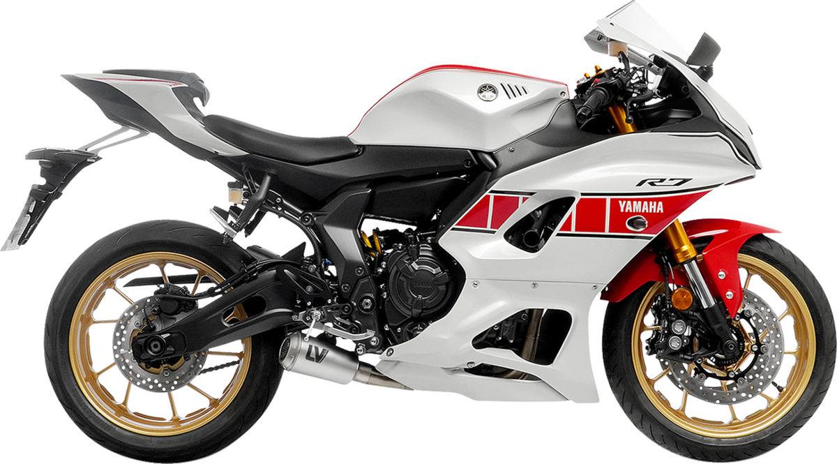 LEOVINCE 2-into-1 LV-10 Exhaust System - Stainless Steel - Yamaha 700 15272U
