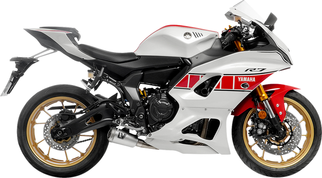 LeoVince 2-into-1 Exhaust System - Stainless Steel - Yamaha 700 15272U - Yamaha MT-07; Yamaha FZ-07; Yamaha XSR700 LV-10