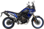 LEOVINCE LV One Evo Slip-On Muffler - High Mount - Black - Tenere 700 14465EBU: