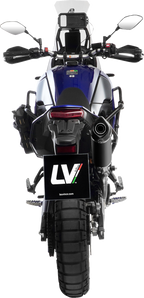 LEOVINCE LV One Evo Slip-On Muffler - High Mount - Black - Tenere 700 14465EBU:
