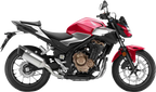 LEOVINCE LV-14 R Slip-On Muffler - Stainless Steel - CB/CBR 500 F/R/X 15634U