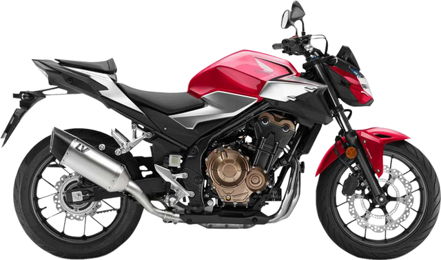 LeoVince LV-14 R Slip-On Muffler - Stainless Steel - Honda CB/CBR 500 F/R/X 15634U 2013-2026