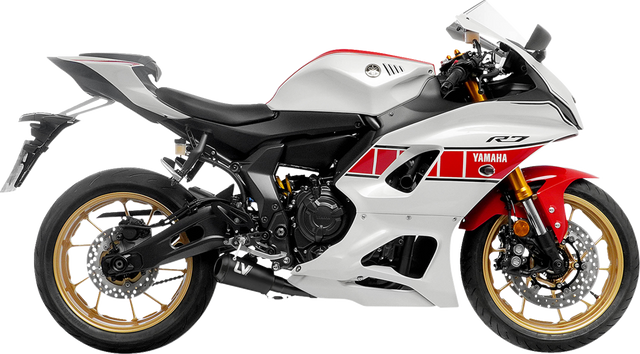 LeoVince 2-into-1 Exhaust System - Full Black Stainless Steel - Yamaha 700 15272FBU - Yamaha MT-07; Yamaha FZ-07; Yamaha XSR700 LV-10