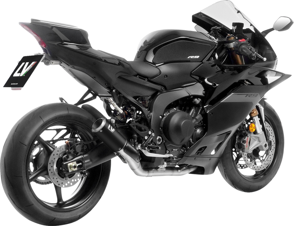 LEOVINCE 3-into-1 LV Corsa Exhaust System - Black - YZF-R9 15415BU