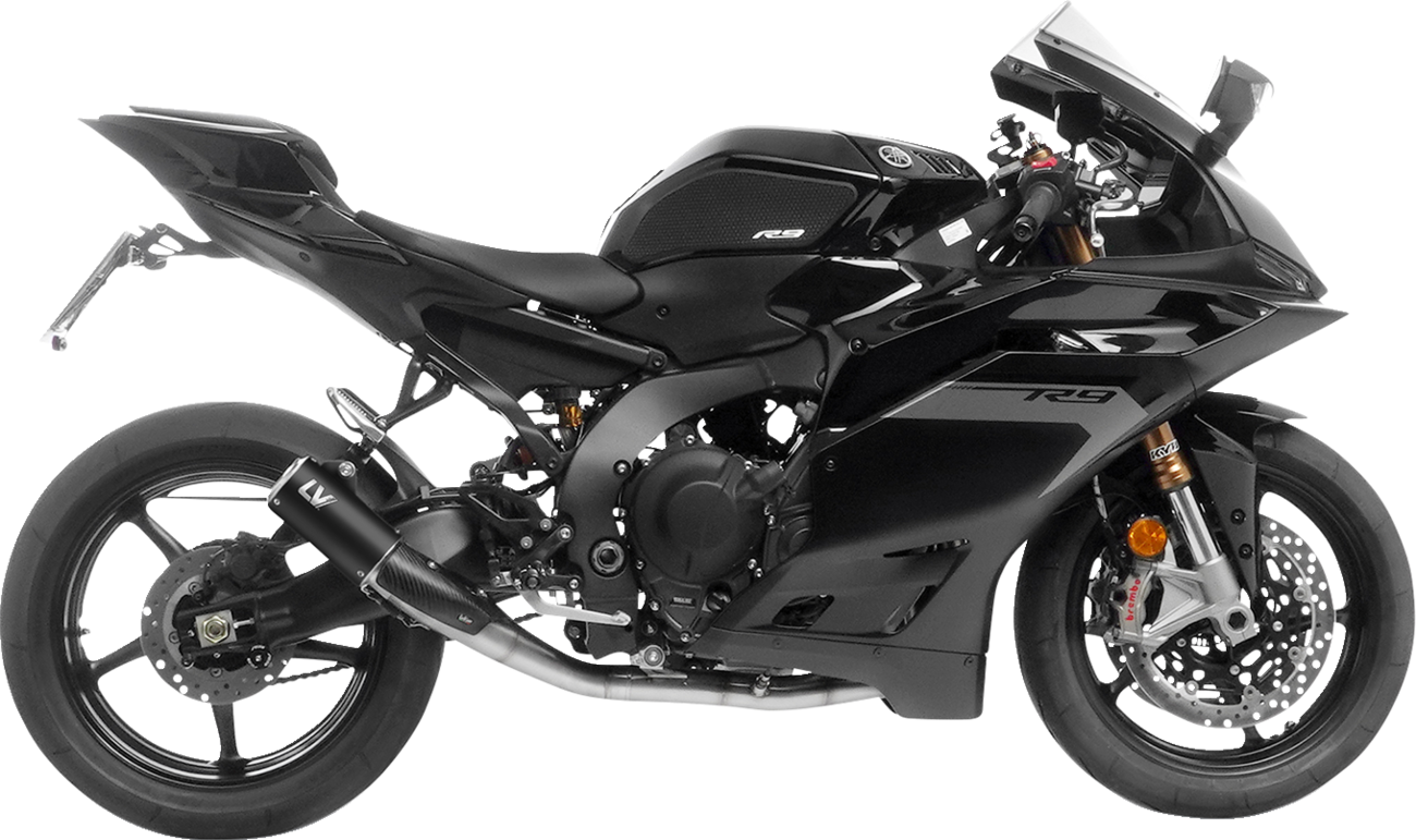 LEOVINCE 3-into-1 LV Corsa Exhaust System - Black - YZF-R9 15415BU