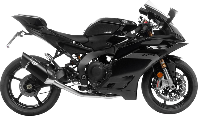 LeoVince LV-14 R Exhaust System - Black Stainless Steel - YZF-R9 15638BU - Yamaha YZF-R9 2025-2026
