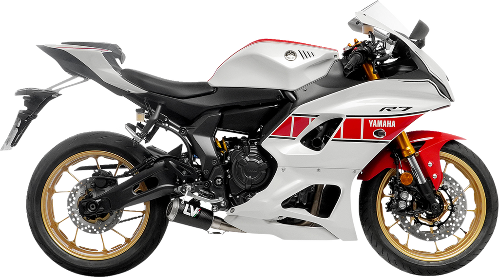 LEOVINCE 2-into-1 LV-10 Exhaust System - Carbon Fiber - Yamaha 700 15272CU