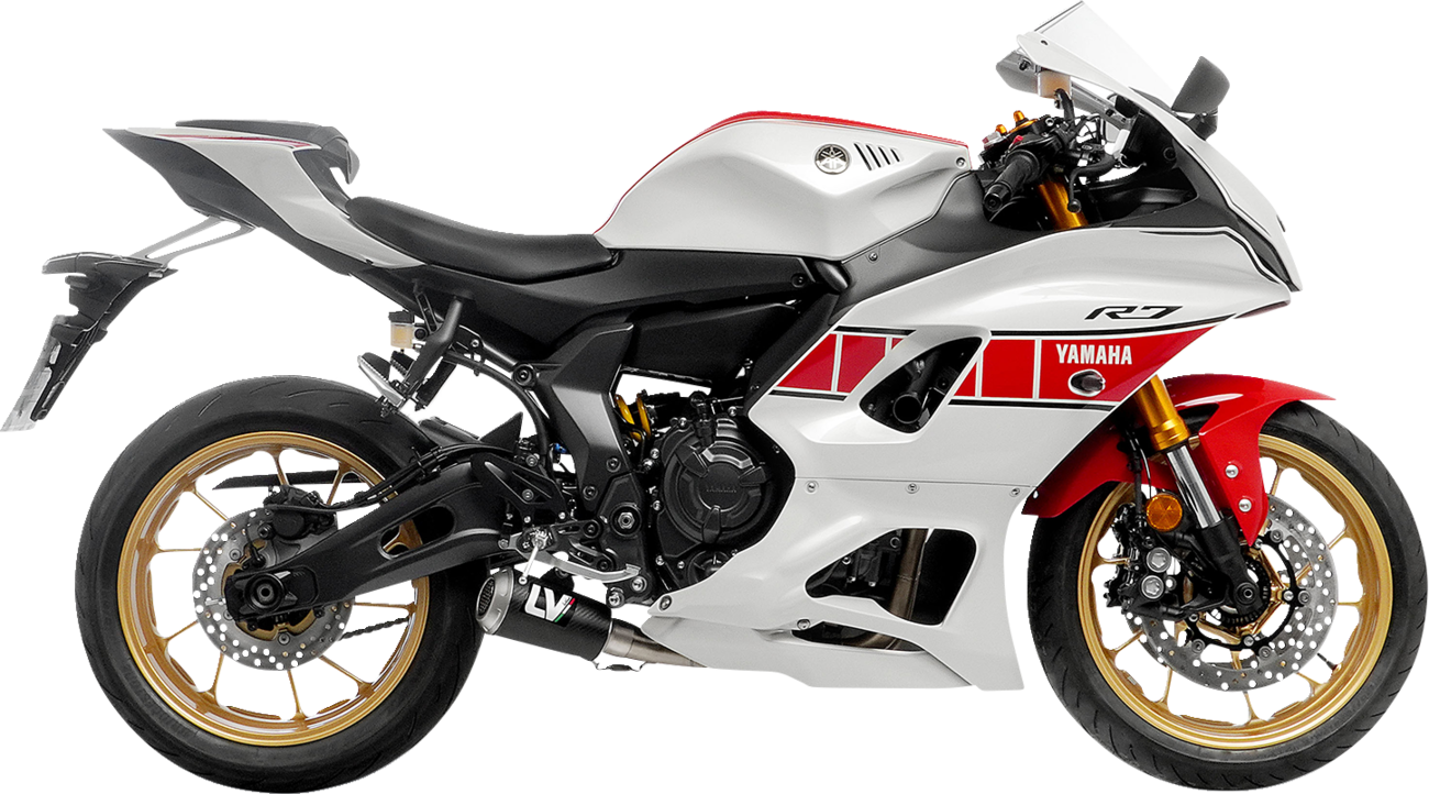 LEOVINCE 2-into-1 LV-10 Exhaust System - Carbon Fiber - Yamaha 700 15272CU