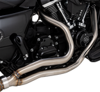 VANCE & HINES 2-into-1 Gaslighter Exhaust System - M8 Touring - Brushed 27347
