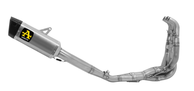 71209PTZ Arrow full Exhaust COMPETITION PISTA FULL Titanium for ZX-6R 636 2024-25