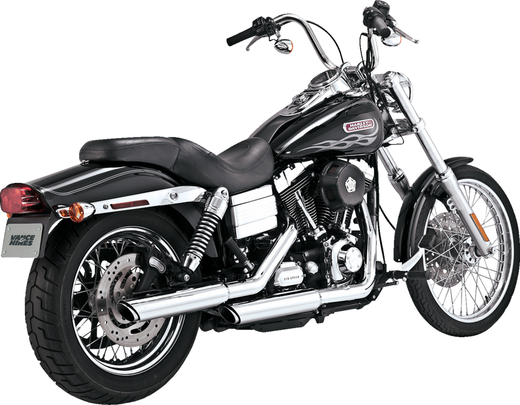 3" Twin Slash Slip-On Muffler - Black