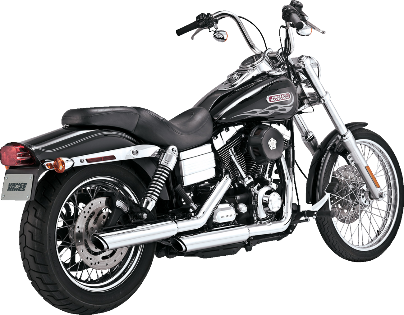 3" Twin Slash Slip-On Muffler - Black