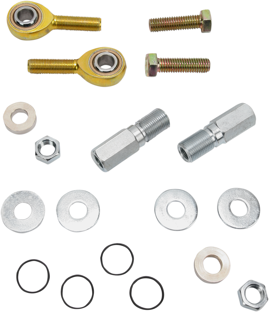 BURLY BRAND Adjustable Shock Lowering Kit - Rear / Lowers 0"-2" / Standard Finish DS-310072