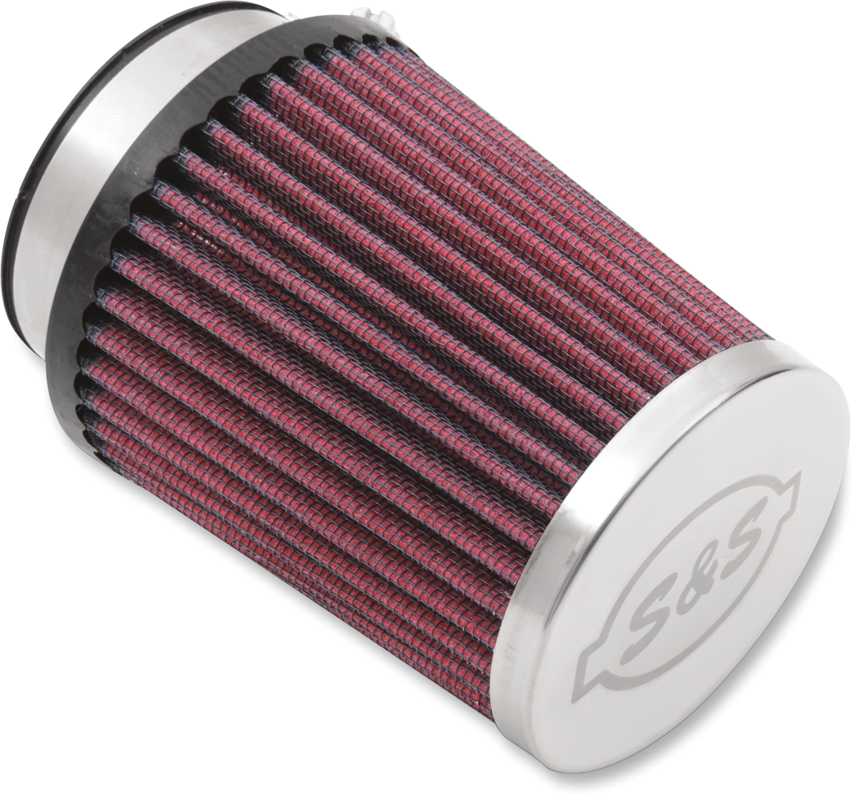 S&S CYCLE Replacement Air filter for Tuned Induction Air Cleaners - Replacement Air Filter / Red / Tuned Induction Air Cleaners 1011-4631