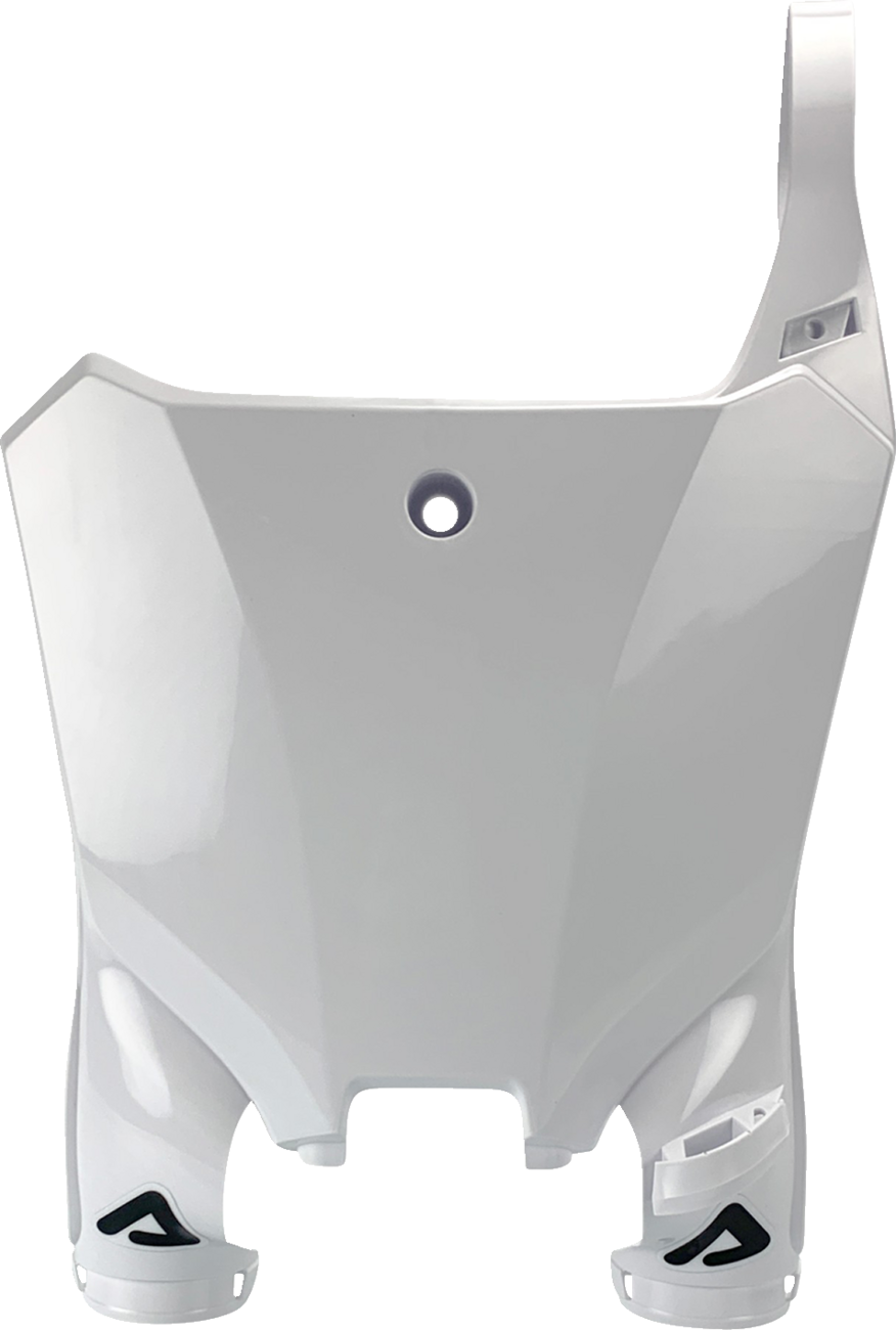 ACERBIS Raptor Number Plate - White 0520-4019