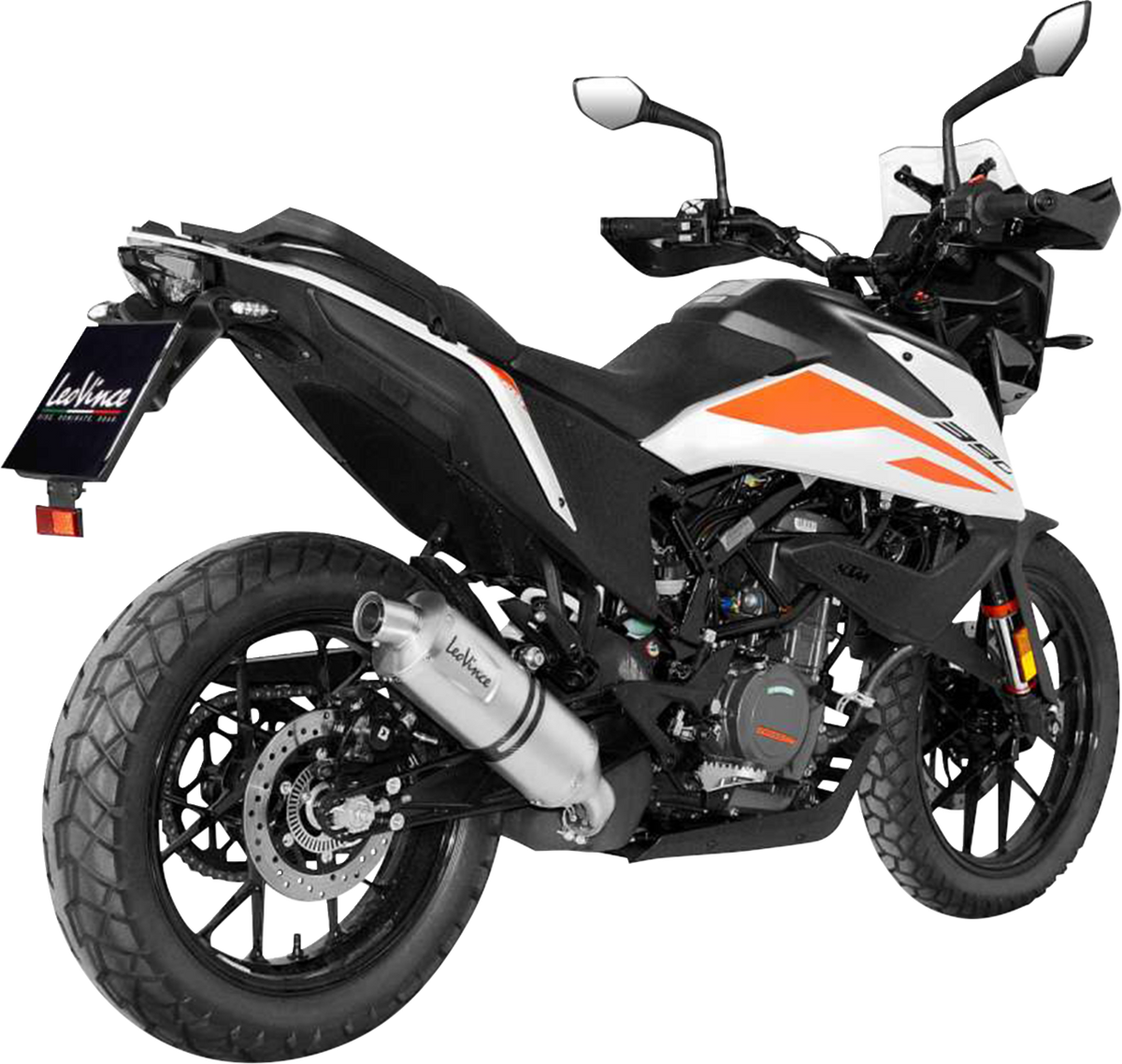 LeoVince LV One Evo Slip-On Muffler - KTM 390 Adventure 14346EU 2017-2026