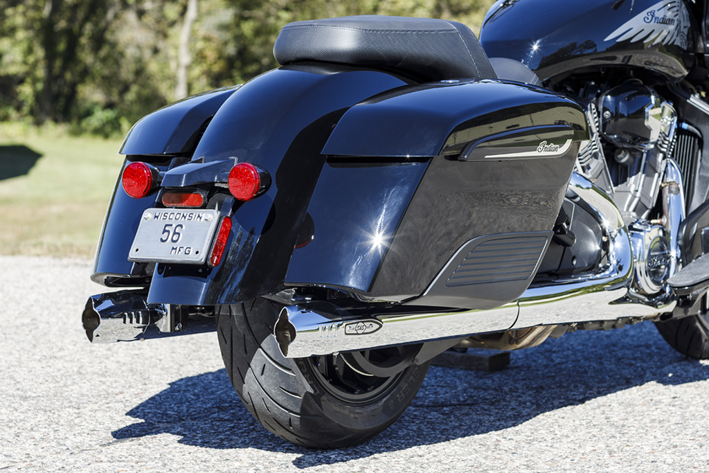 4" Broadhead Slip-On Mufflers - Fishtail - Chrome