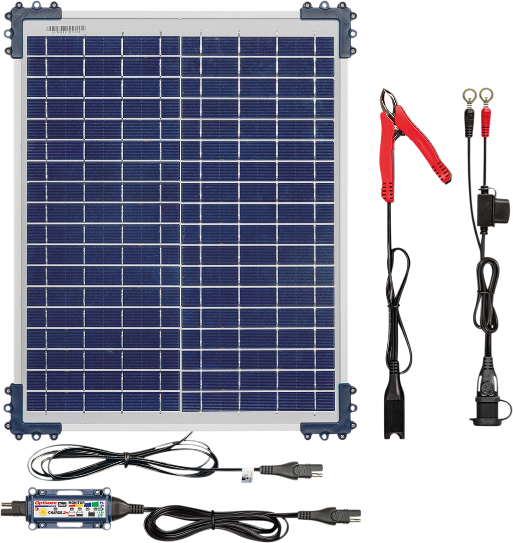 TECMATE OptiMate™ 20 W Solar DUO Charger/Maintainer - Battery Charger/Maintainer / Solar DUO / 20 W 3807-0566