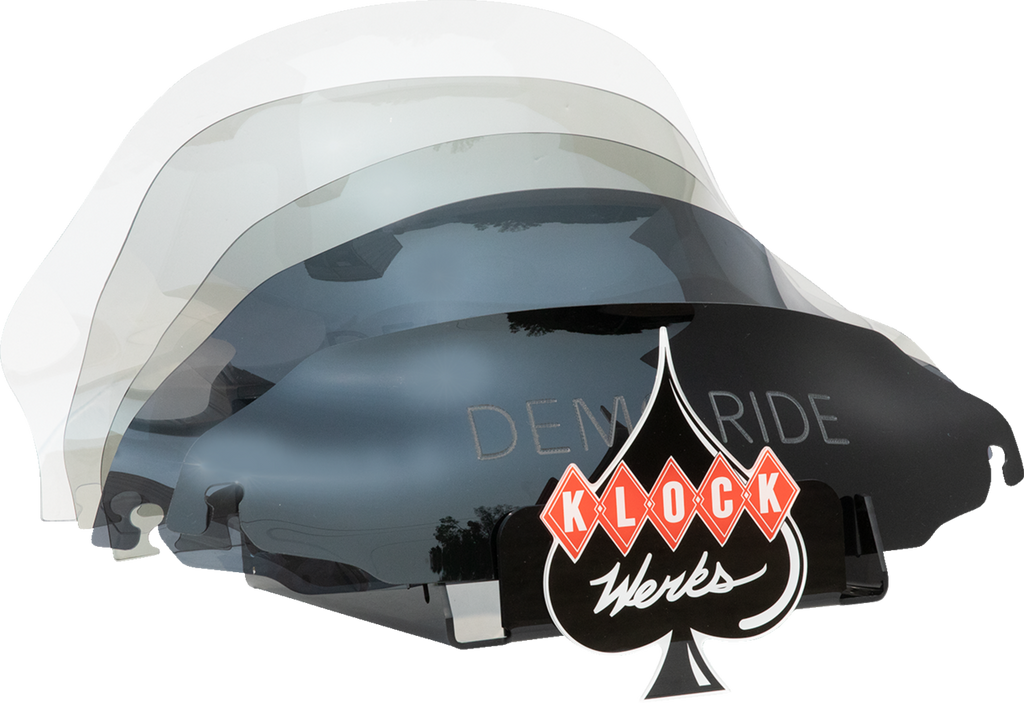 KLOCK WERKS Flare Windshield Display with Flyer - FLR 9904-1651