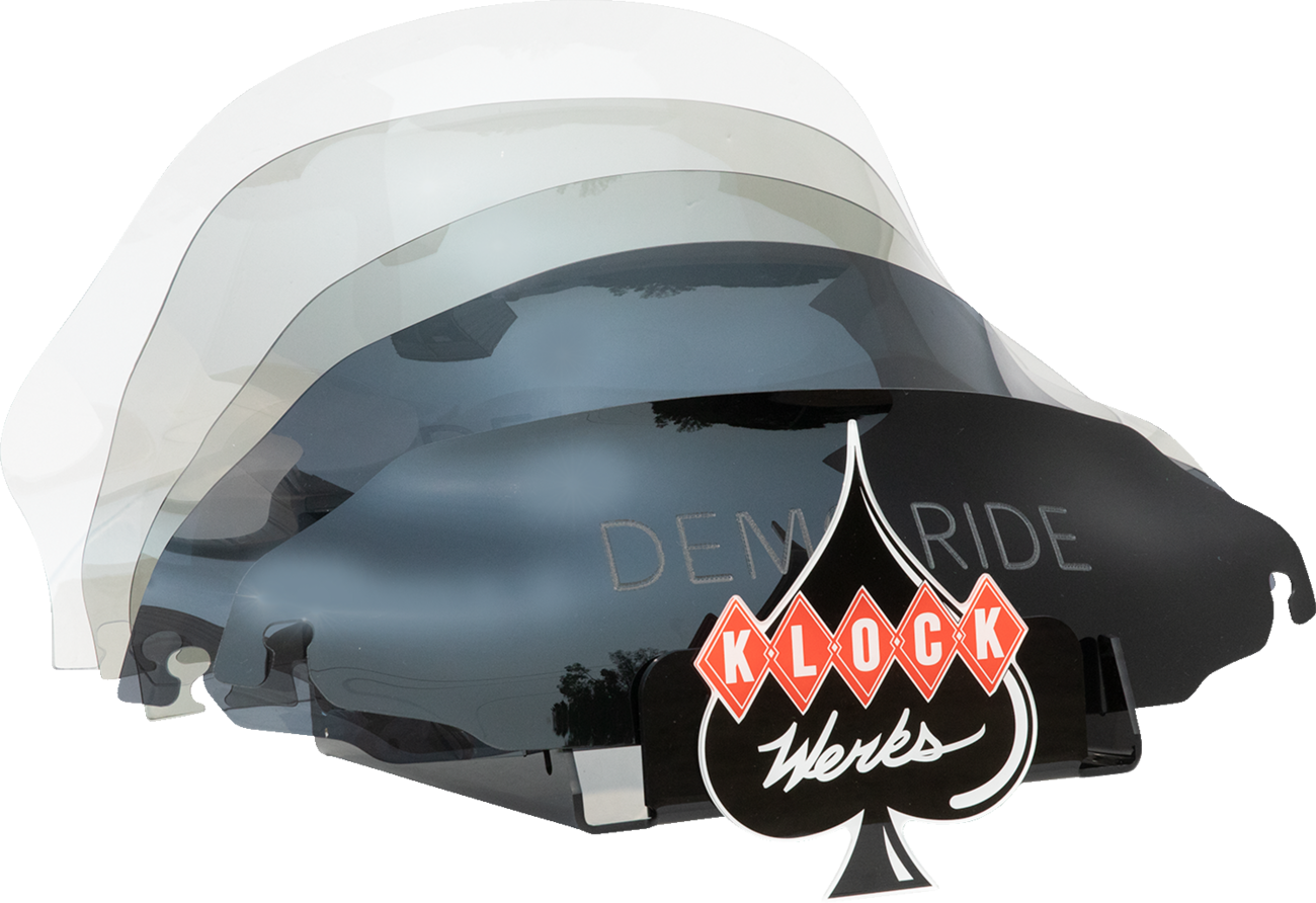 KLOCK WERKS Flare Windshield Display with Flyer - FLR 9904-1651