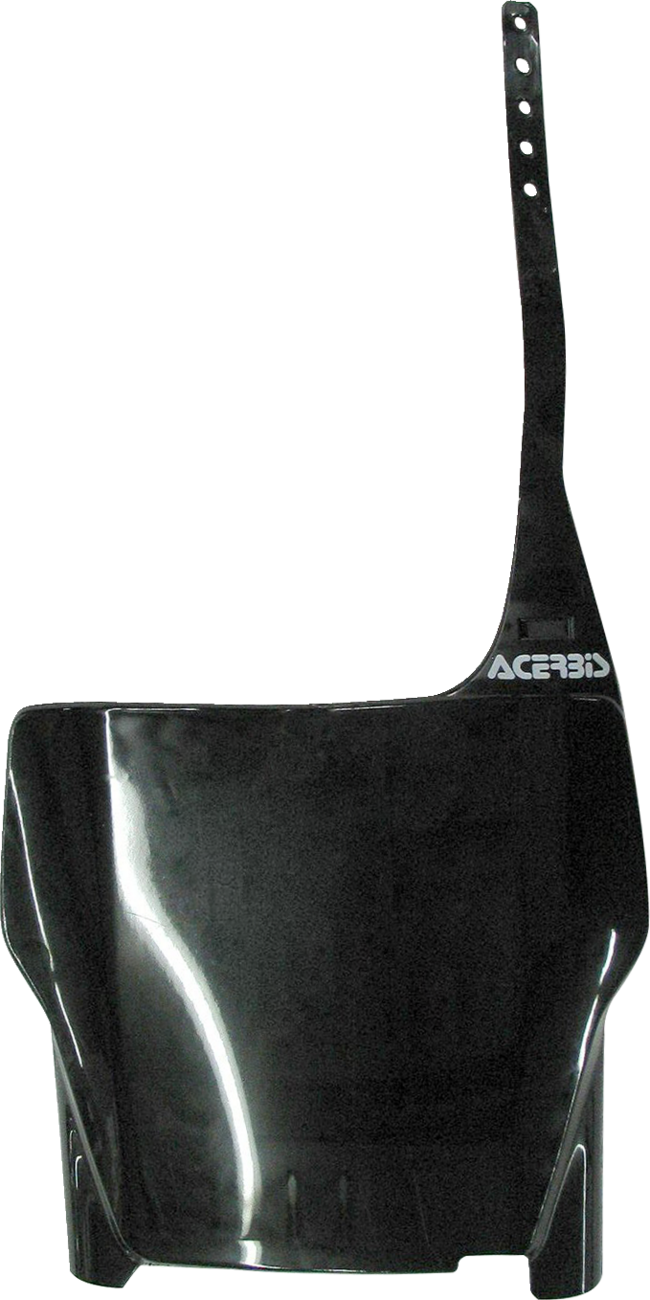 ACERBIS Front Number Plate - Black 0520-0074