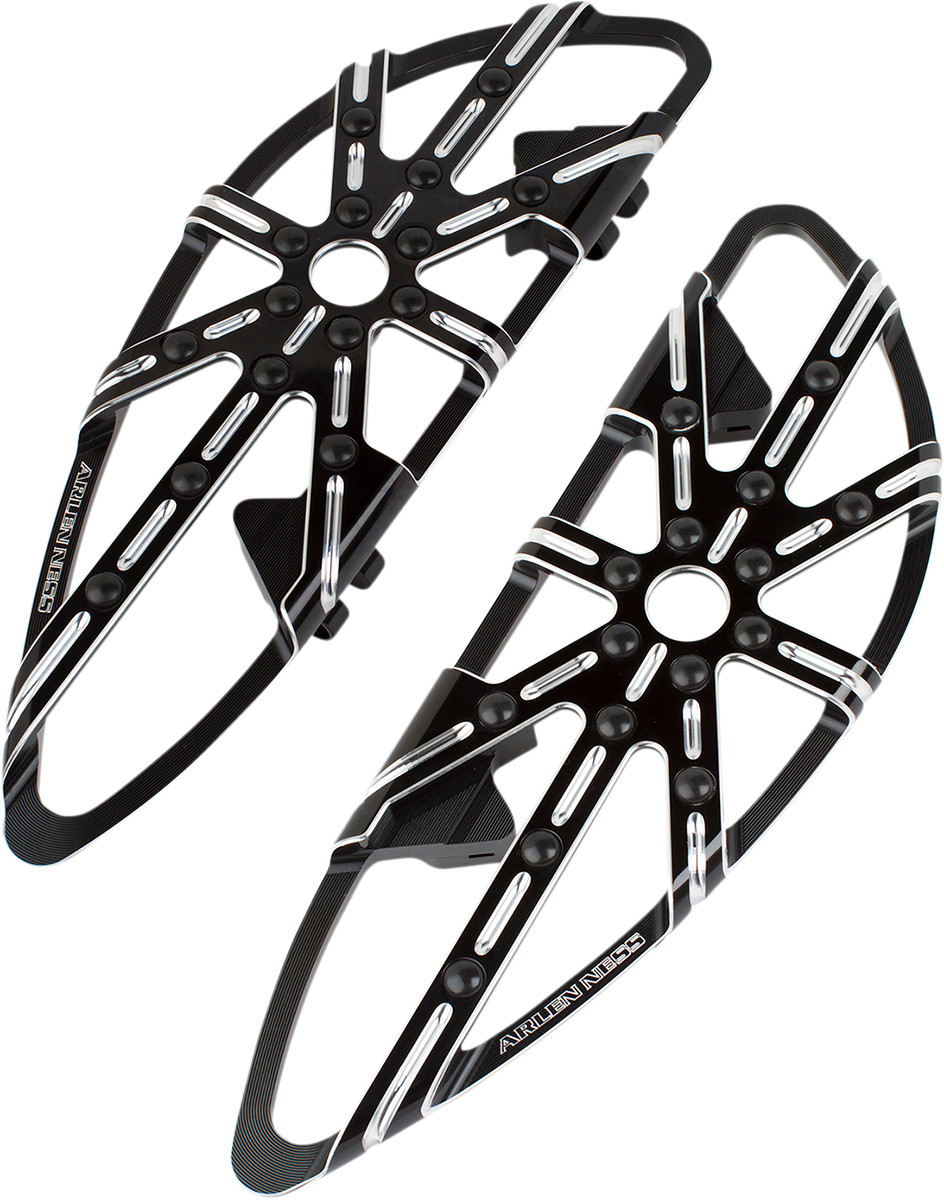 ARLEN NESS 10 Gauge Floorboards - Driver / Black 1621-1010
