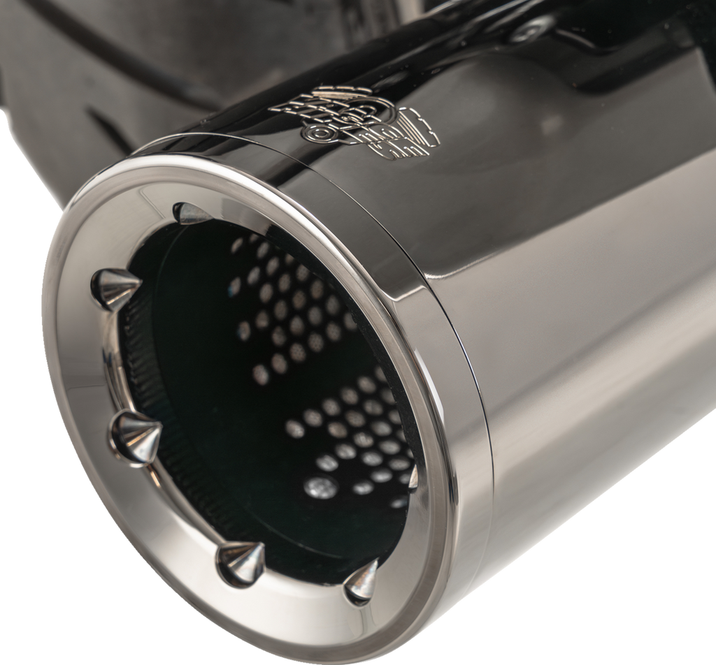 Vance & Hines 17-23 Harley-Davidson CVO/Touring Hi-Output Slip on Exhaust - Dark Chrome