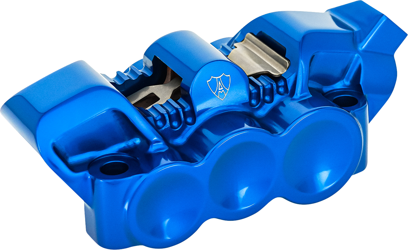 ARLEN NESS Monoblock Radial Brake Caliper - 100 mm / Left / Blue 1701-0853