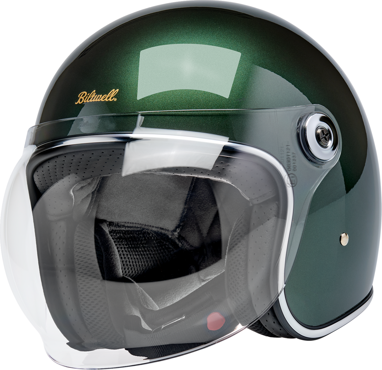 BILTWELL Tahoe™ Helmet - Solid / Metallic Sierra Green / Small 0104-3952