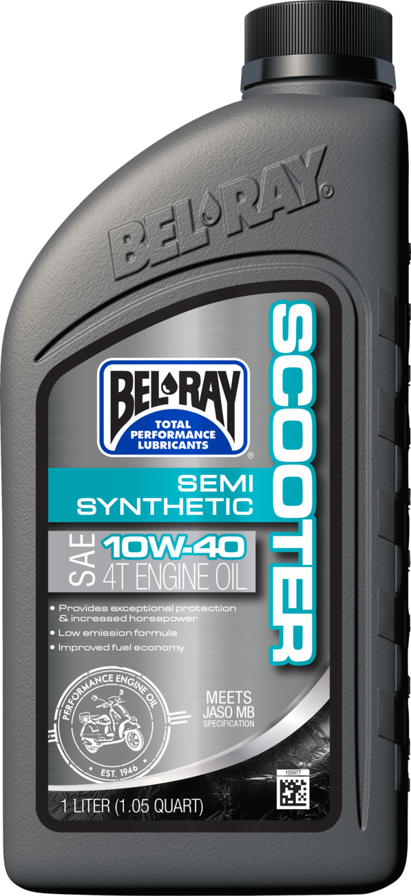 BEL-RAY Semi-Synthetic Scooter Oil