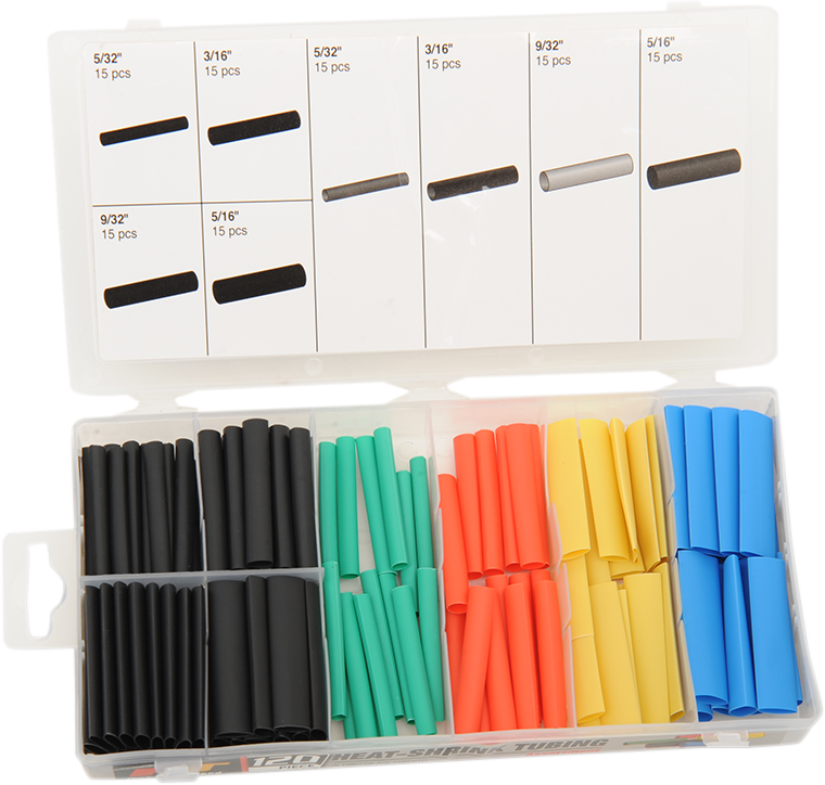 PERFORMANCE TOOL Heat Shrink Tubing - 120 PC 2402-0145