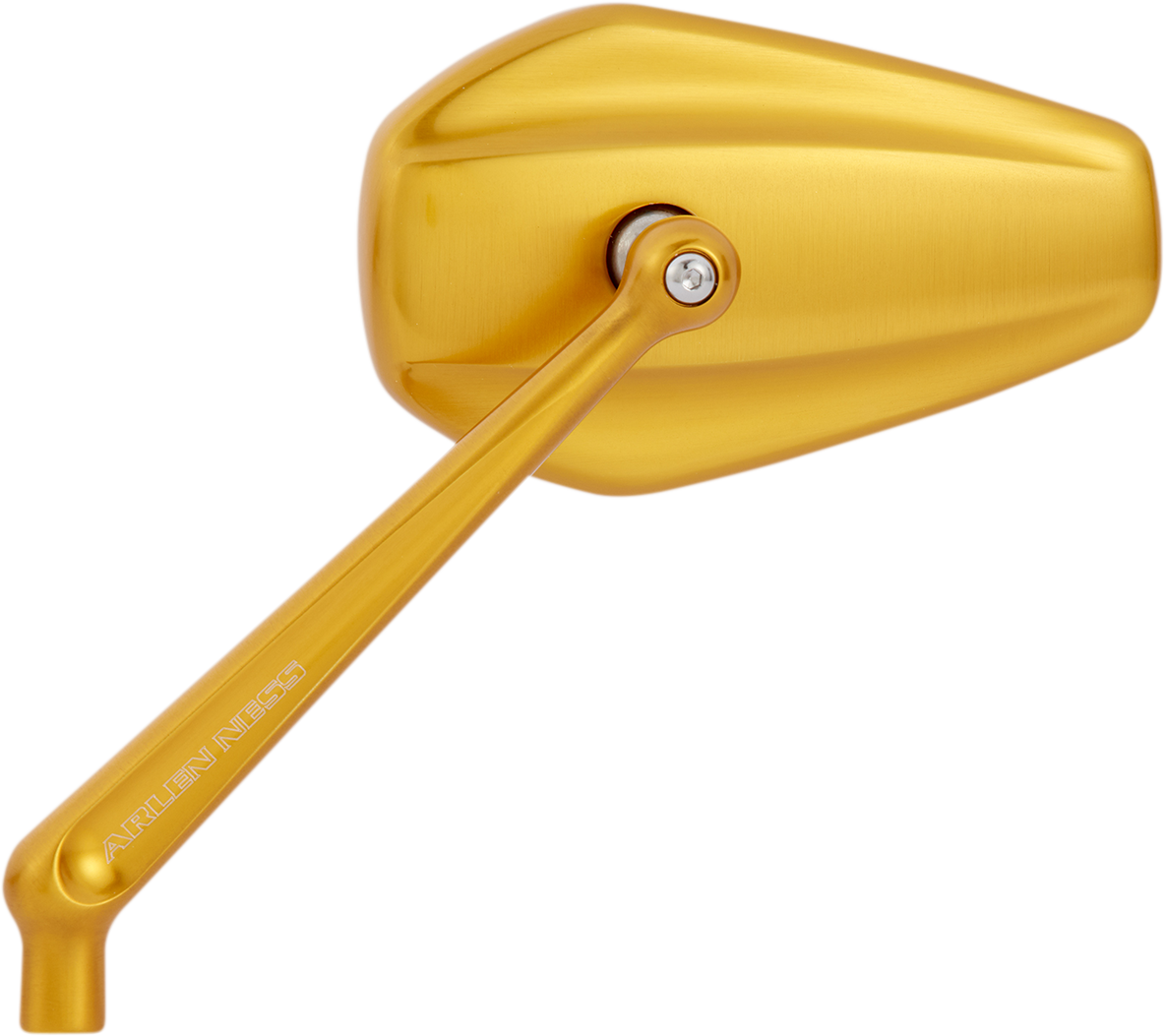 ARLEN NESS Mirror - Mini/Stocker / Side View / Hexagon / Gold / Left 0640-1387