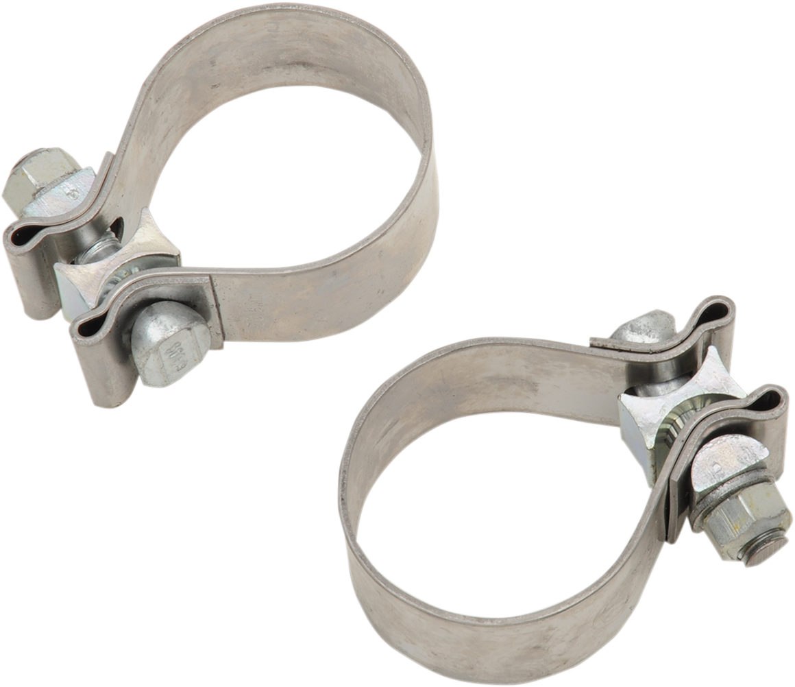 KHROME WERKS Stainless Steel Muffler Clamps