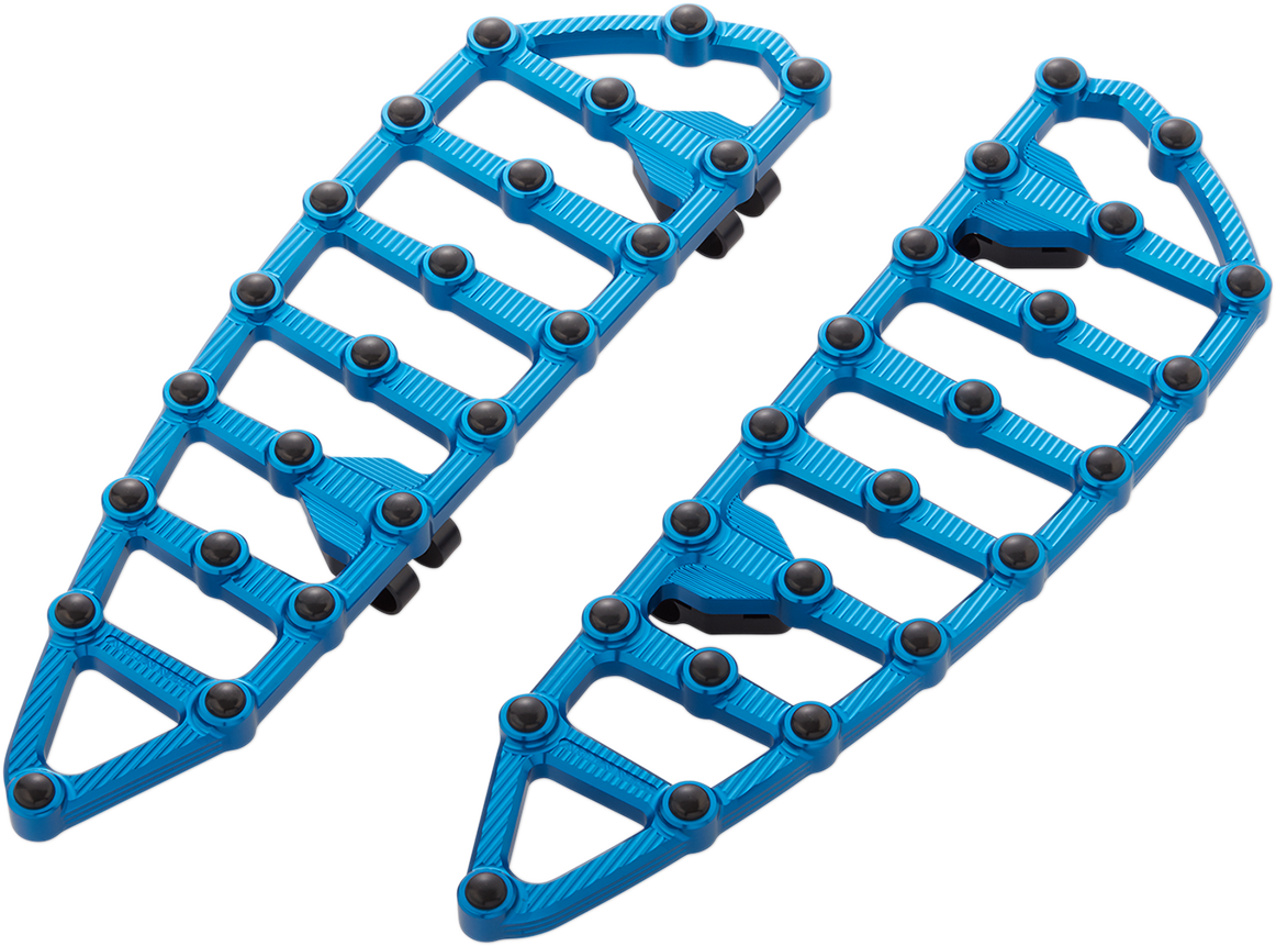 ARLEN NESS MX Driver Floorboards - Blue 1621-0943