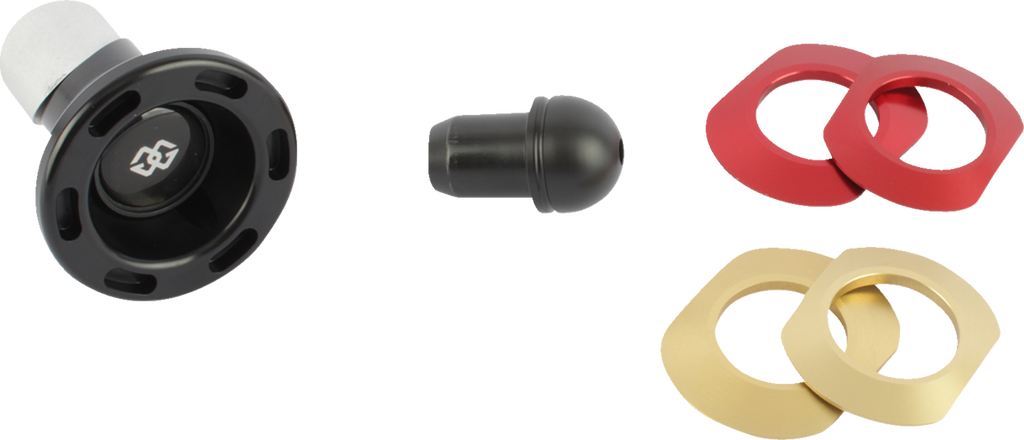 GILLES TOOLING Axle Protector - Rear Axle Protector / Black / Yamaha 1231-0654