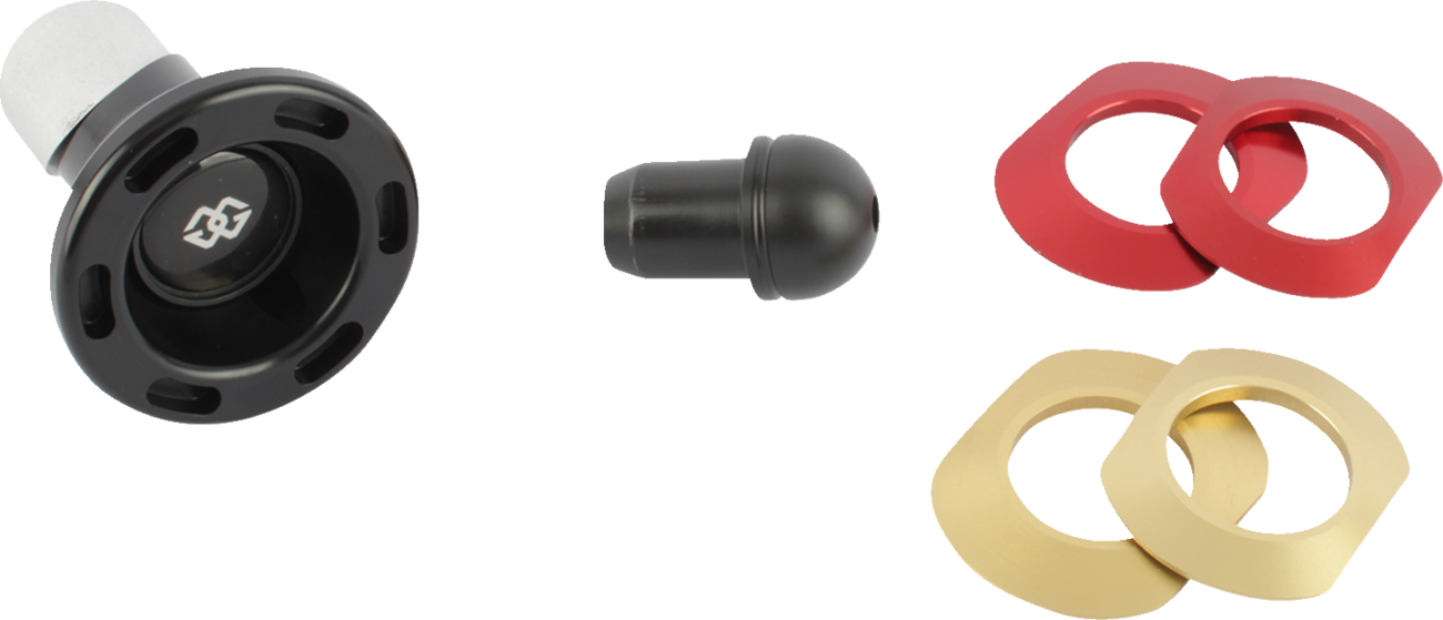 GILLES TOOLING Axle Protector - Rear Axle Protector / Black / Yamaha 1231-0654