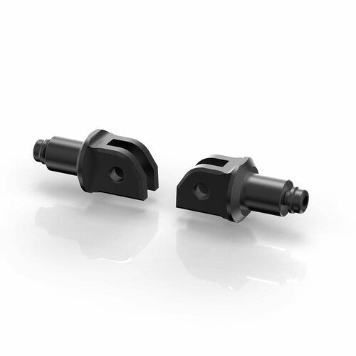 Rizoma Footpeg Mount Kit - Rider Black Pair - PE760B