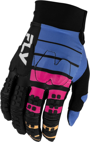 FLY Racing Evolution DST Bolt Gloves (2027) - Black / Blue / Multi - View 3