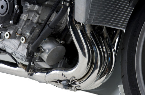 Yoshimura GSX-R600/750 11-26 Race R-77 Stainless Full Exhaust, w/ Carbon Fiber Muffler