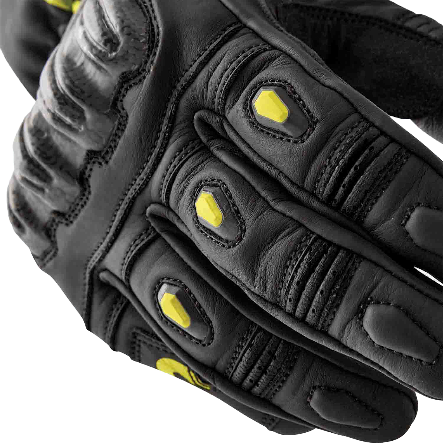 RST S-1 Gloves - Black / Fluorescent Yellow - View 23