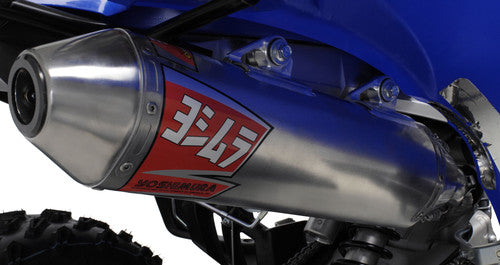Yoshimura Raptor 700/R/SE 06-26 RS-2 Stainless Slip-On Exhaust, w/ Aluminum Muffler