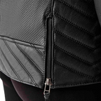 RST Roadster Air CE Women's Leather Jacket - Black - View 6