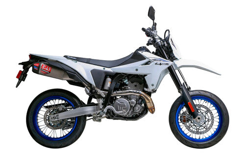 Yoshimura DR-Z4 S/sm 25-26 RS-12 Stainless Slip-On, w/ Stainless Muffler