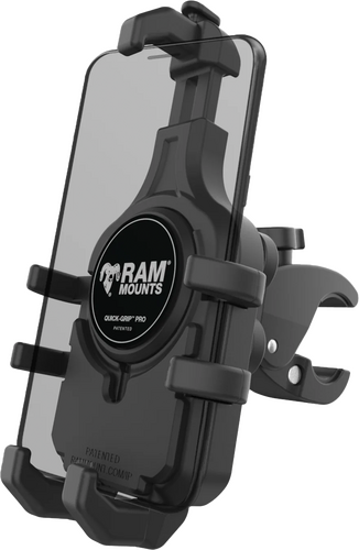 RAM Mounts RAM-HOL-PD5V-400-1U Quick-Grip Pro Low-profile Mount with Vibe Safe